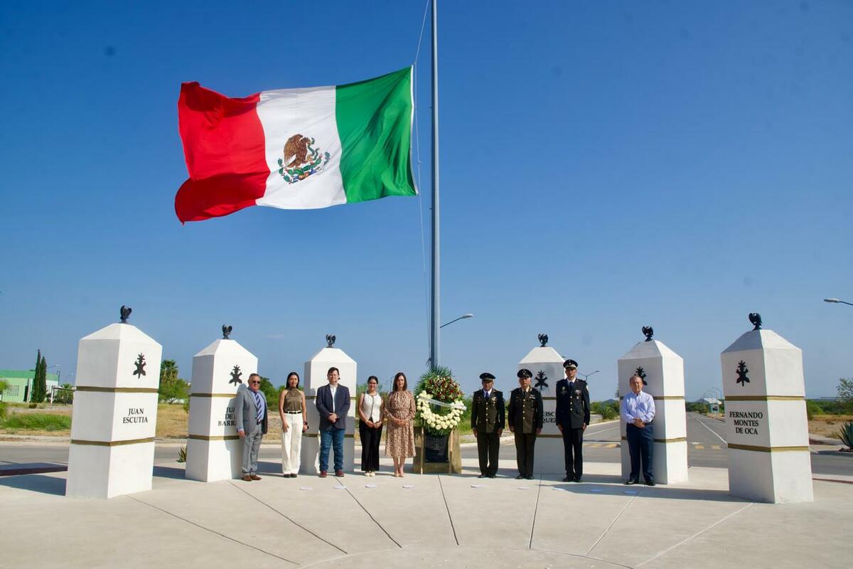 Conmemora Sari Pérez la gesta heroica de los Niños Héroes