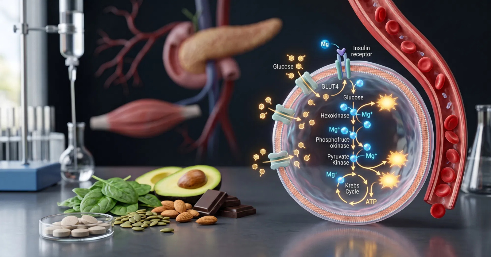 ¿Qué ocurre con tu azúcar en sangre al tomar magnesio de forma regular?