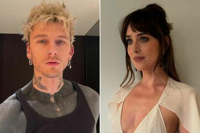 Dakota Johnson y Machine Gun Kelly sorprenden al aparecer juntos en Nueva York