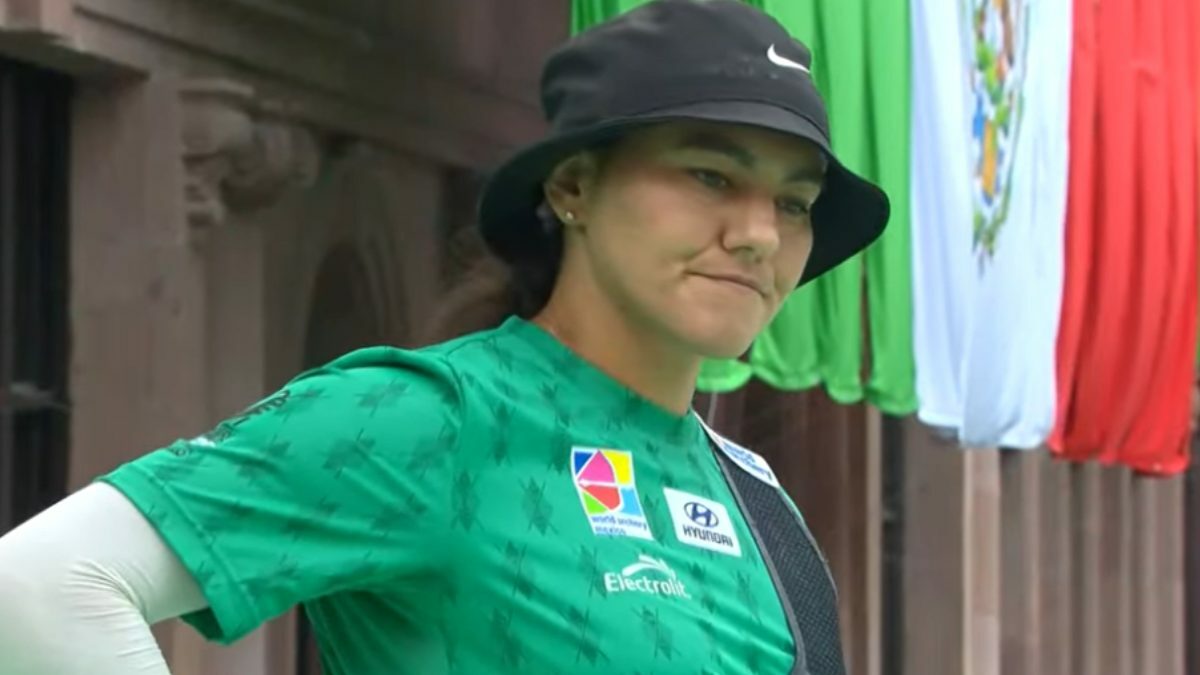 Alejandra Valencia se queda a una flecha del bronce en Saltillo