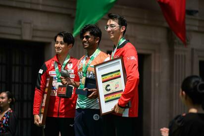 Dhiraj Bommadevara gana el oro en el arco recurvo varonil en Saltillo