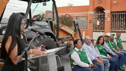 Con esta obra se rehabilitará la calle Josefina Flores en beneficio de cientos de familias fronterenses. Frontera, Coahuila; a 14 de septiembre de 2026.-