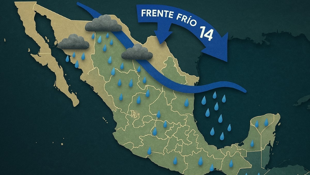 SMN pronostica tres frentes fríos para septiembre en México