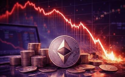 Ethereum registra caída de 1.92% en las últimas 24 horas