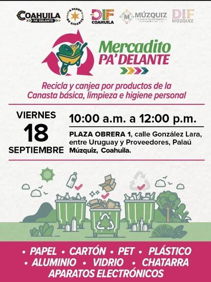 Mercadito Pa’ Delante llegará este viernes a Palaú