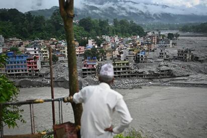 Nepal eleva a 6 mil 150 los desaparecidos tras las inundaciones