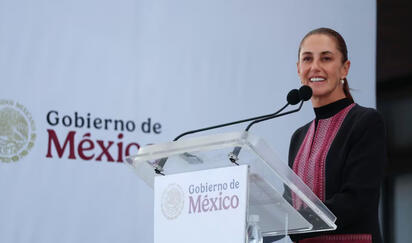 SOBERANÍA NACIONAL Durante su gira por Tlaxcala, Claudia Sheinbaum destacó episodios históricos de México para llamar a preservar la soberanía nacional. La presidenta Claudia