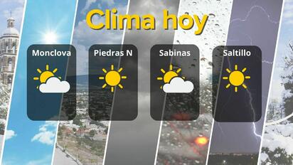 Coahuila se prepara para un sábado caluroso: hasta 38 °C