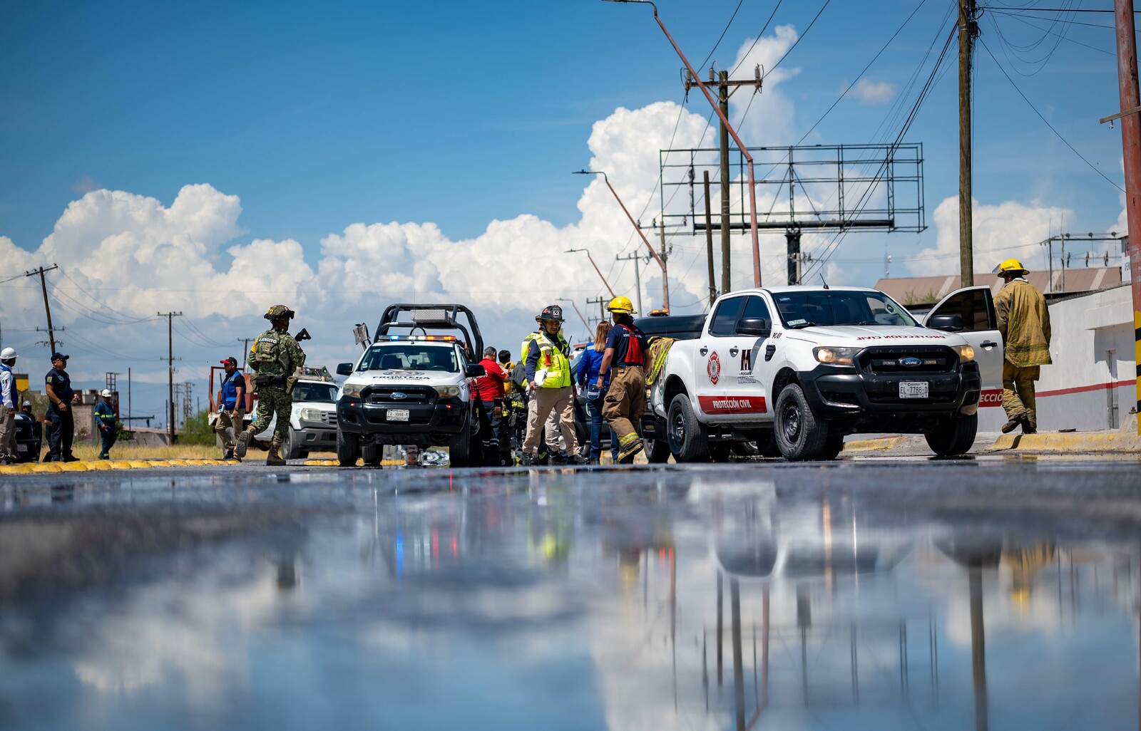 Monclova mide respuesta ante emergencias durante simulacro