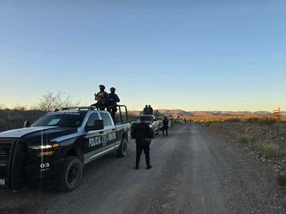 Con estas acciones, las autoridades municipales y estatales mantienen operativos conjuntos.  Elementos de la Policía Municipal de Sierra Mojada, adscritos