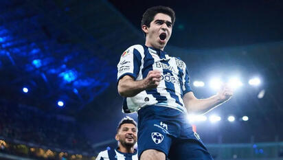César Garza da el triunfo a Monterrey ante Cruz Azul en el BBVA