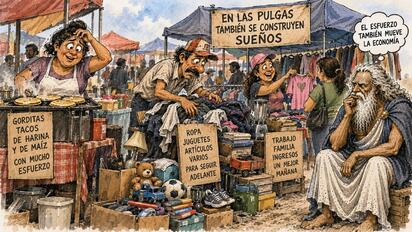 Cronos - Caricatura editorial... “Entre inversión y ganancia”
