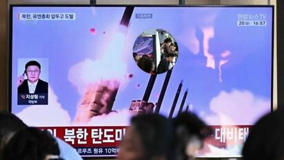 Corea del Norte lanzó dos misiles balísticos de corto alcance hacia el mar, días después de advertir sobre su capacidad de disuasión nuclear.  Corea del Norte