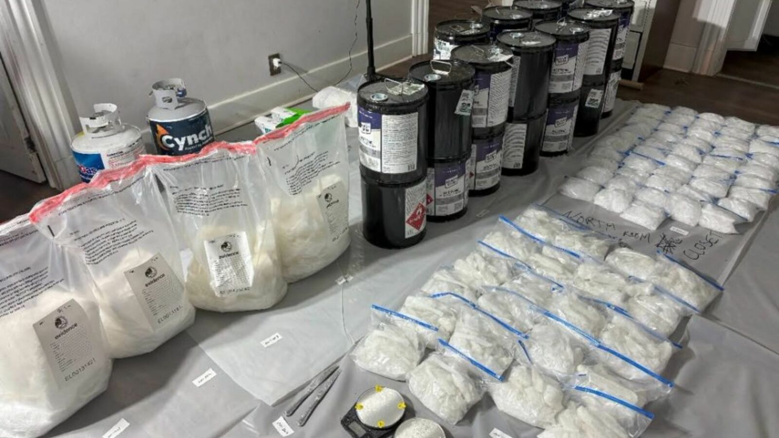 Seis mexicanos son acusados tras operativo antidrogas en California