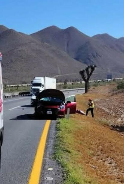 Muere hombre atropellado en la carretera Monterrey-Saltillo; permanece sin identificar