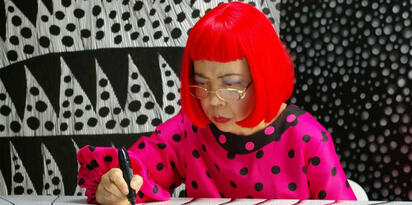 virales El oscuro trauma infantil detrás de los famosos lunares de Yayoi Kusama