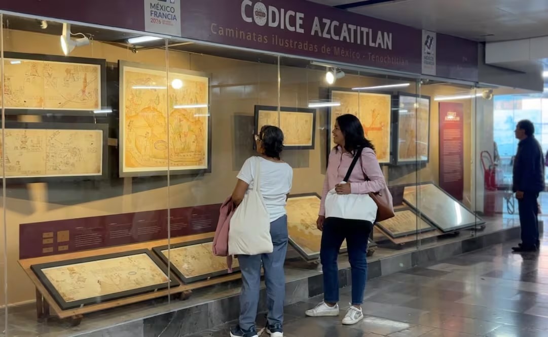 Últimos días para ver la exposición Códice Azcatitlan
