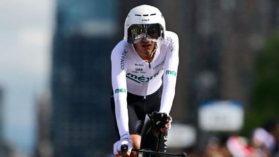 Isaac del Toro termina sexto en la contrarreloj del Mundial de Ciclismo 2026