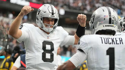 Raiders vencen 26-14 a Chargers y arrancan 2-0 por primera vez desde 2021