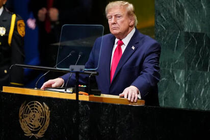 Trump advierte que EU usará la fuerza militar si están en riesgo sus intereses
