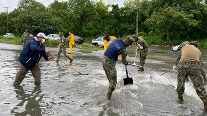 Así se prepara el Ejército ante las lluvias y el huracán Polo