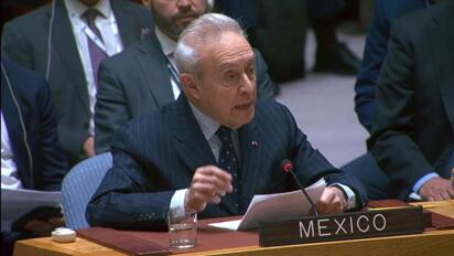 Velasco responde a críticas por postura de México ante la ONU