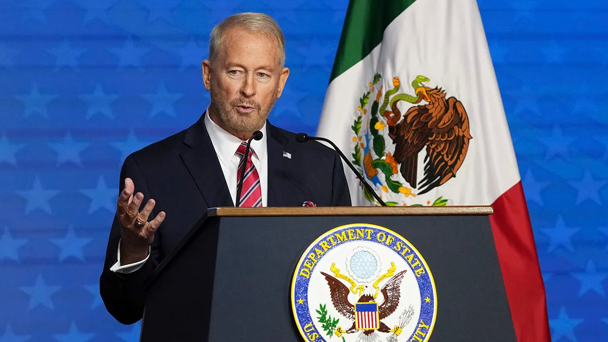 Embajador de EU lanza mensaje sobre México y la lucha contra los cárteles