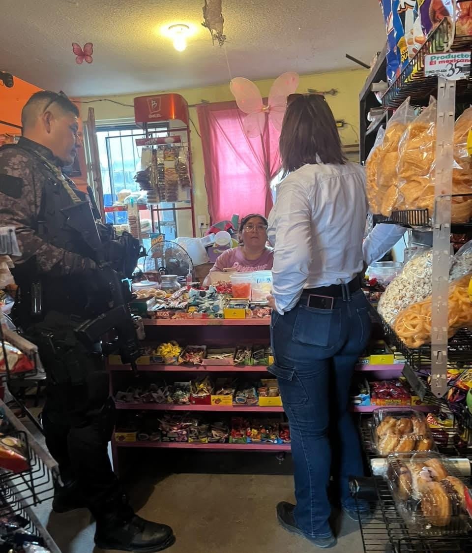 Operativo: Las acciones fueron encabezadas por el mando regional de la Policía Estatal en la Zona Norte, Alejandro Cano Rodríguez.