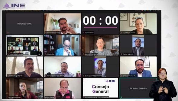 Define INE reglas y plazos para selección de candidaturas federales rumbo al Proceso Electoral Federal 2026-2027