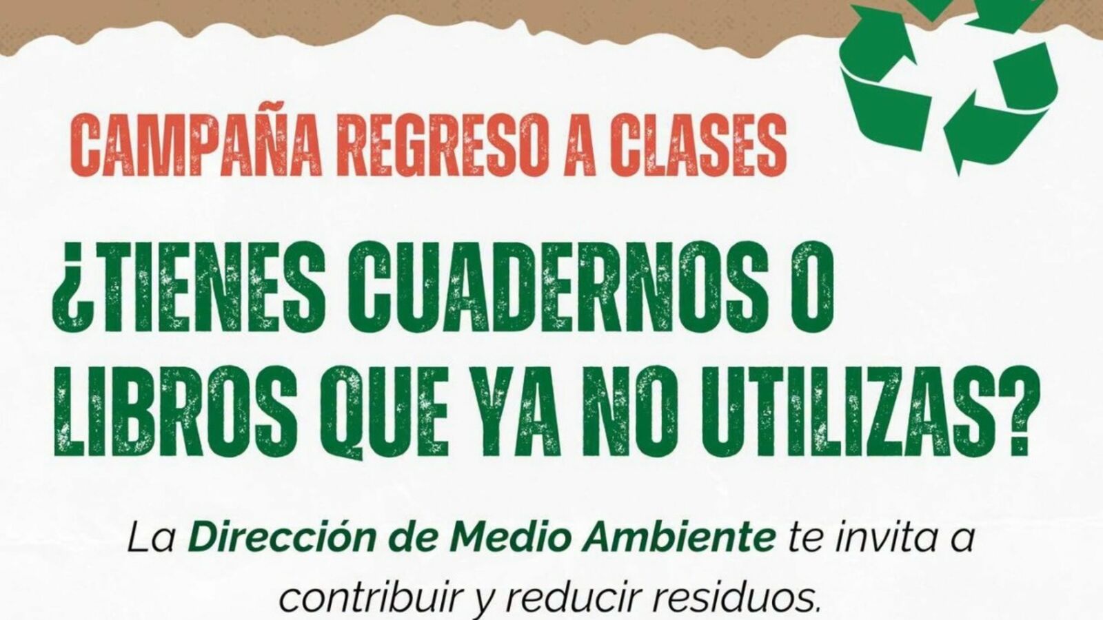 Lanzan campaña para aprovechamiento de residuos reciclables