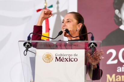 Sheinbaum: “Ninguna potencia extranjera puede decidir por México”