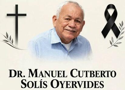 Fallece Manuel Cutberto Solís, exalcalde de Frontera