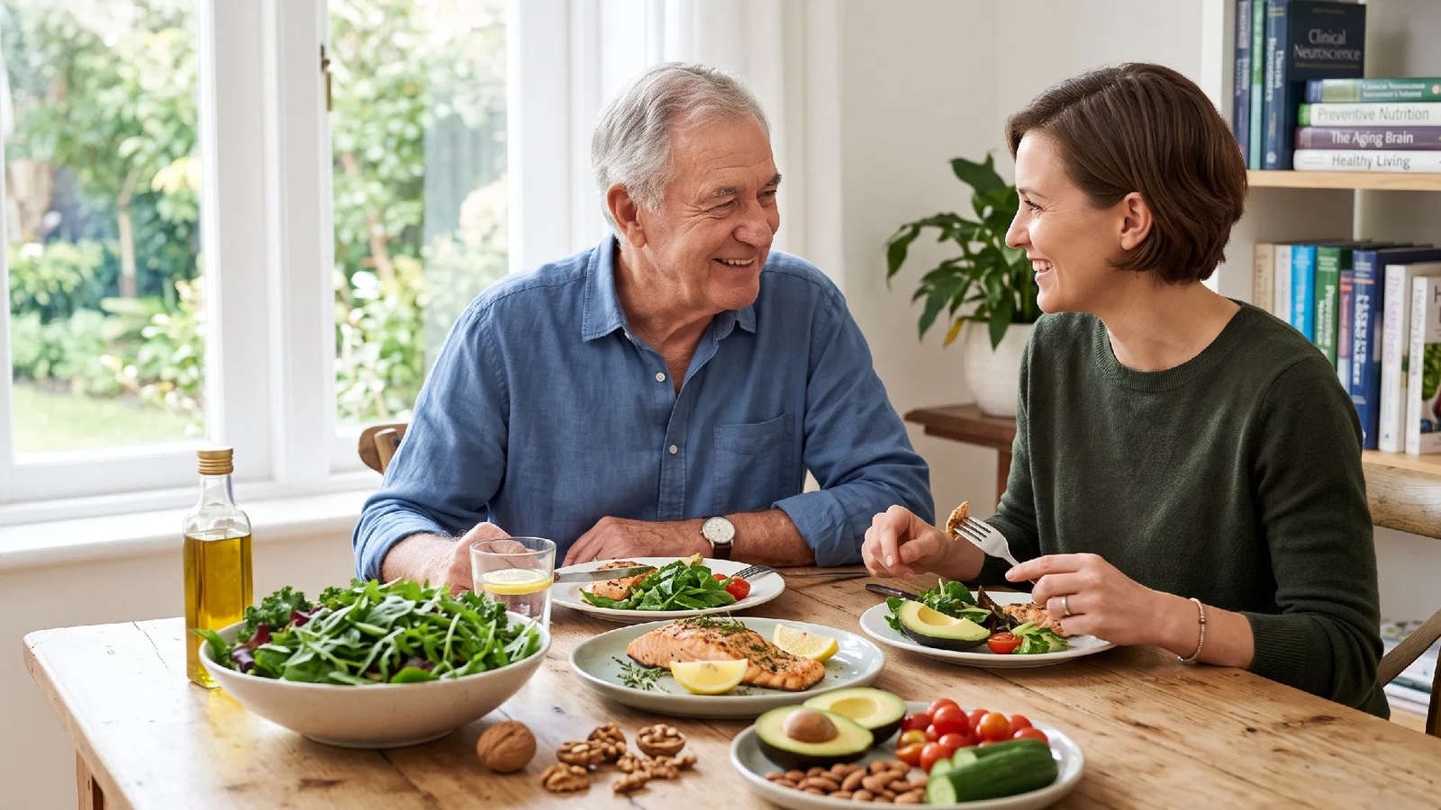 Cómo la dieta MIND protege al cerebro del envejecimiento