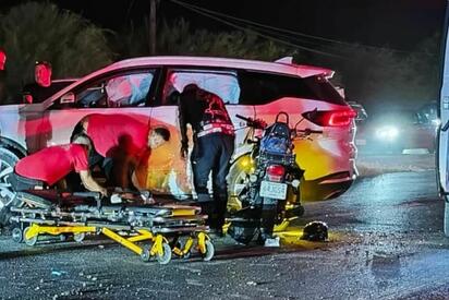 Motociclista grave tras accidente en carretera 30