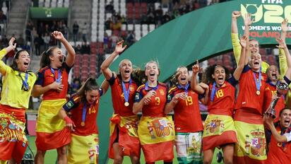 España es campeona del Mundial Femenil Sub 20
