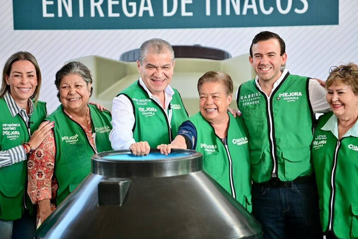 Garantizan abastecimiento de agua en casa con programa de tinacos a bajo costo en Torreón