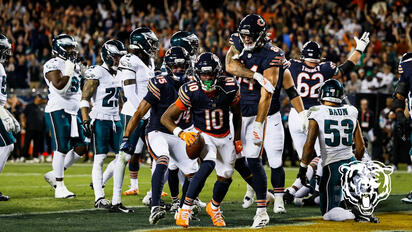 Chicago Bears derrotan a Eagles en el Monday Night Football