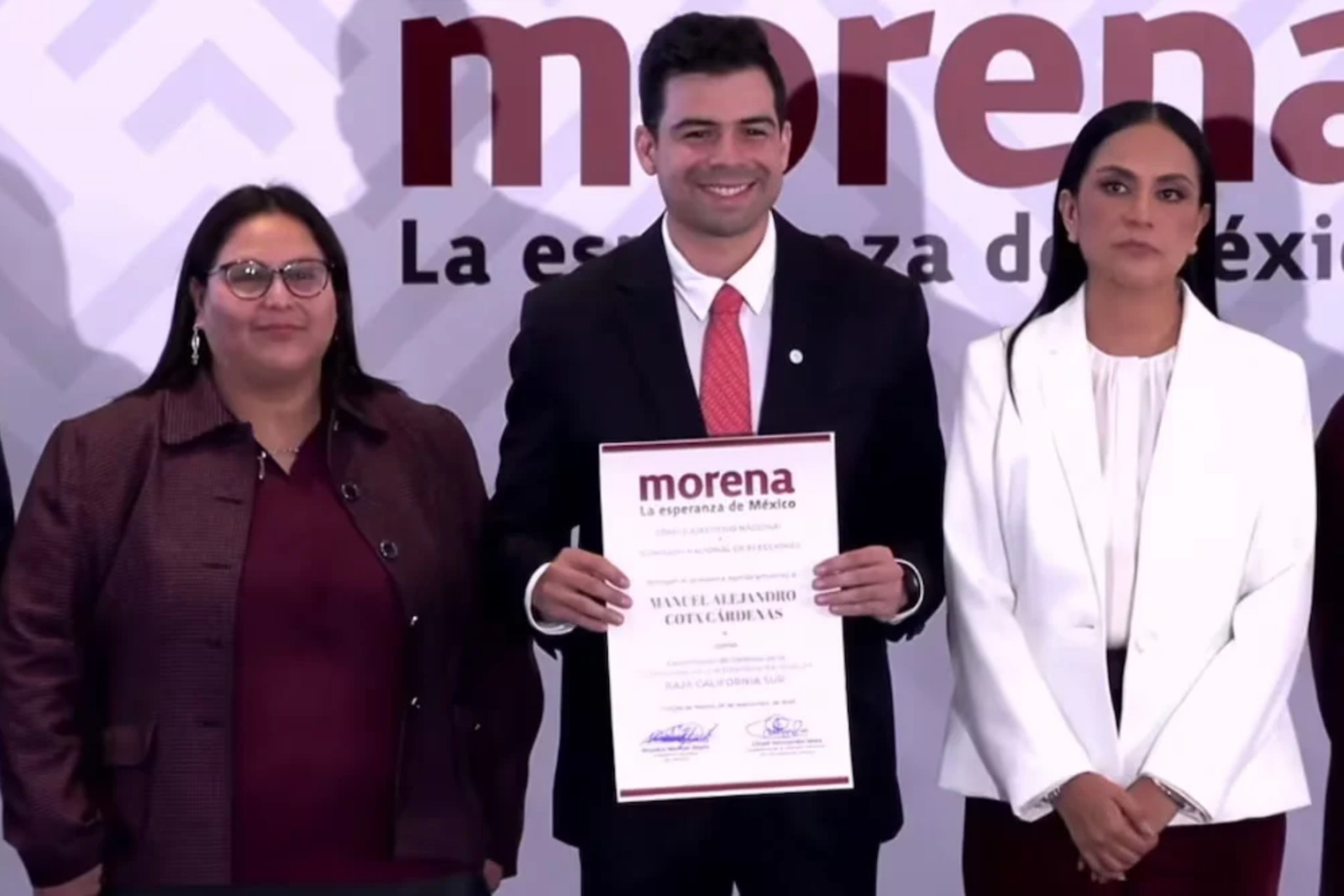 Morena designa a Manuel Alejandro Cota como coordinador en BCS