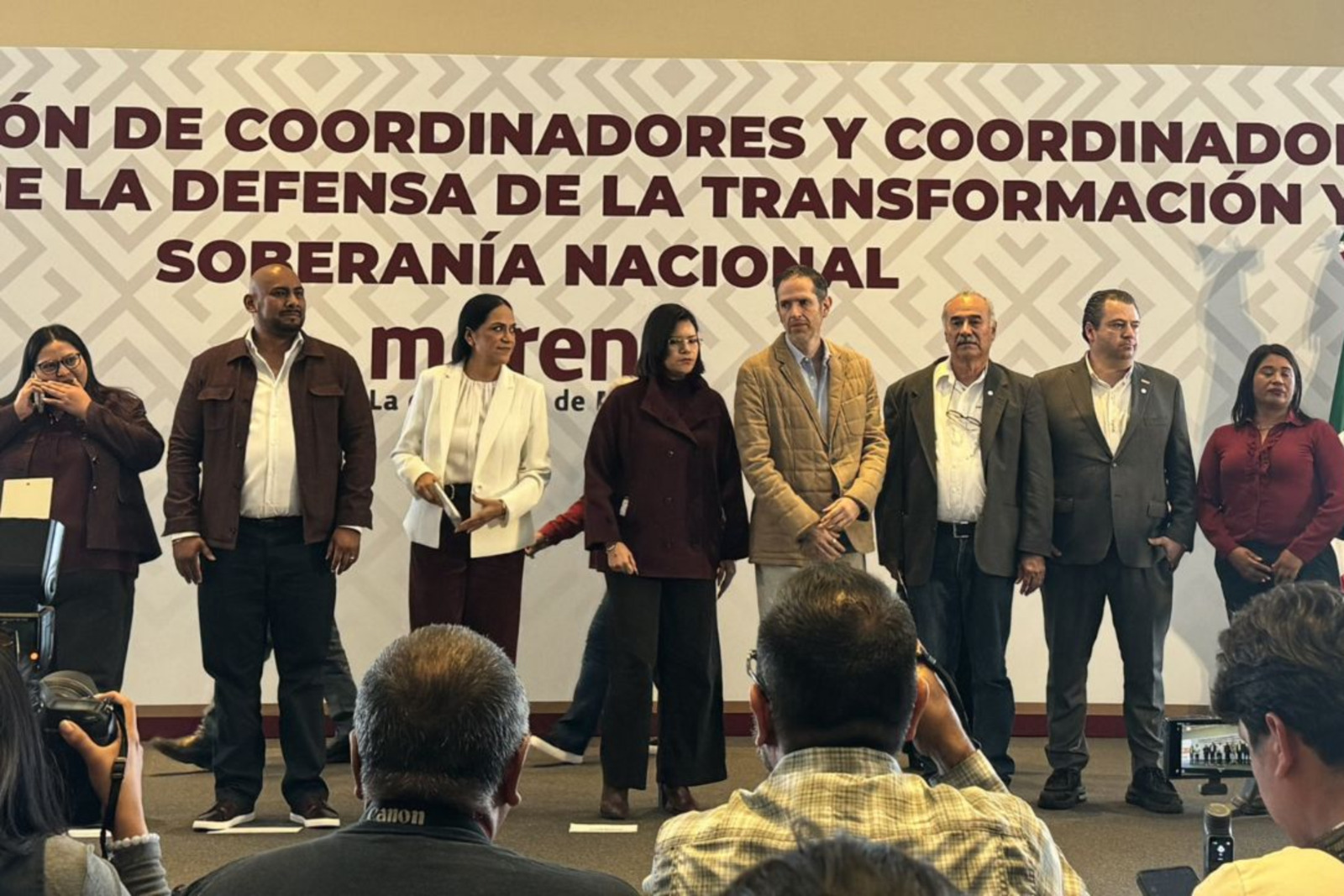Morena define a sus siete coordinadores estatales que faltaban para 2027