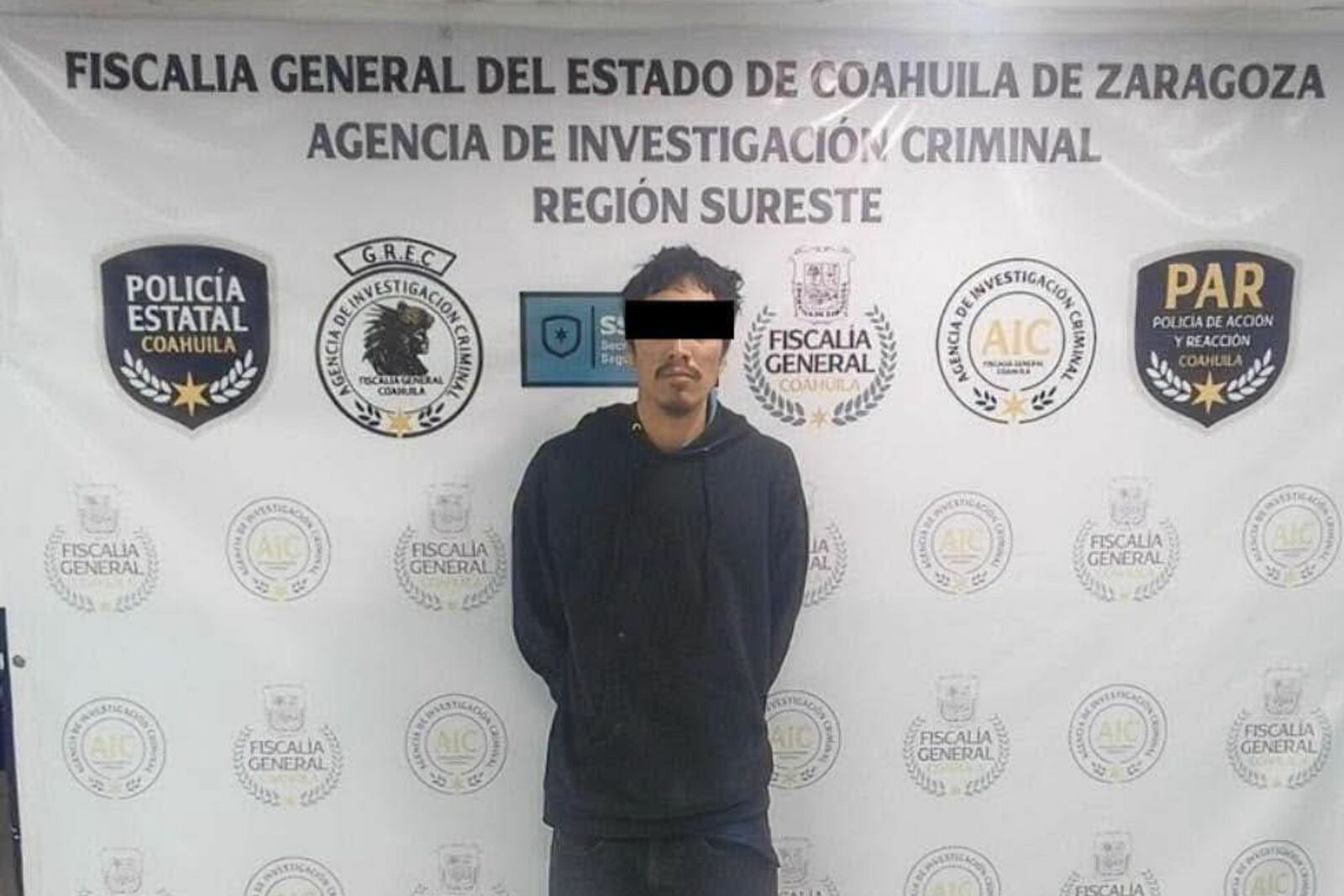 Detienen a presunto homicida por crimen en ejido Padre Santos, en Saltillo