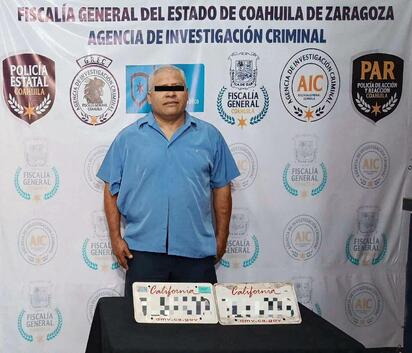 Detienen a conductor con placas sobrepuestas en la carretera 57