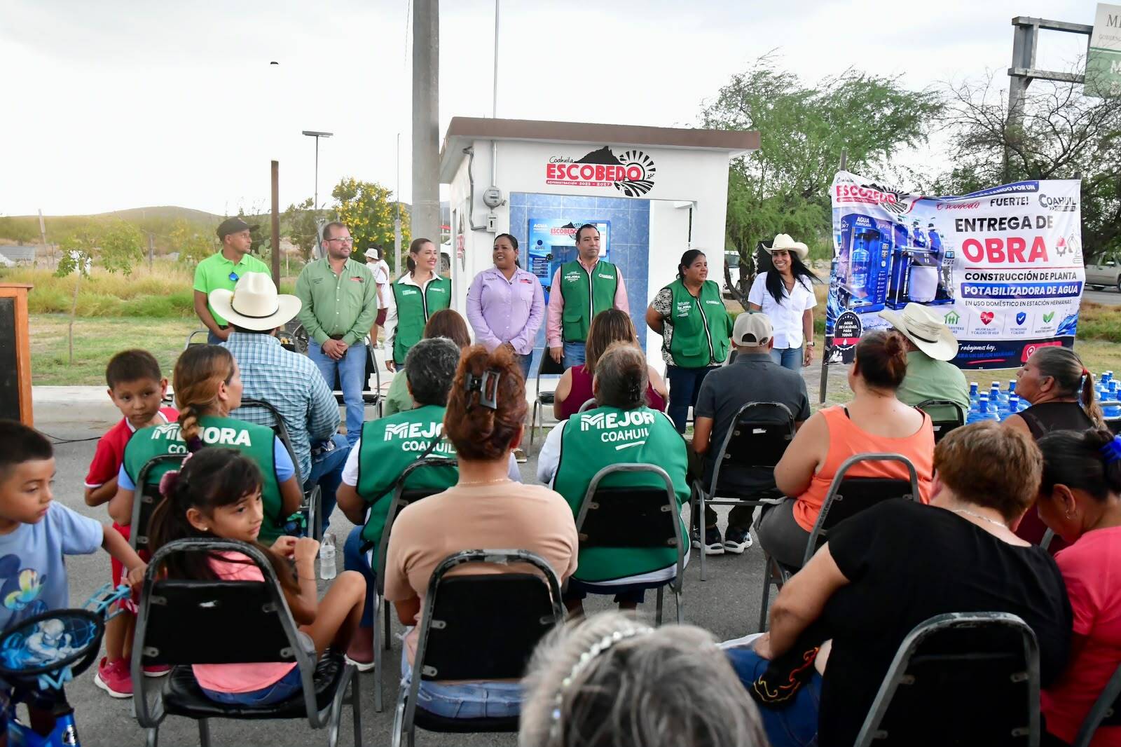 Agua potable: El nuevo expendio beneficiará a mas de 500 habitantes 