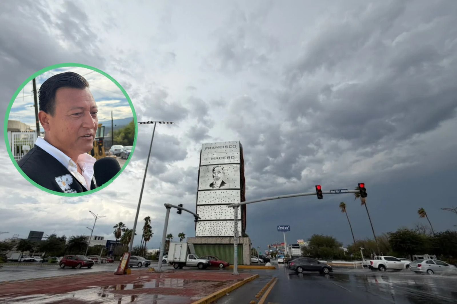 Lluvias elevan hasta 30% los reportes por fallas en alumbrado público de Monclova