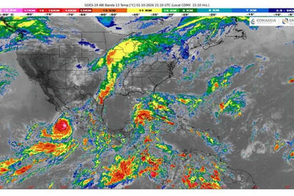 Rachel se intensifica a huracán categoría 3 y provoca lluvias en cuatro estados