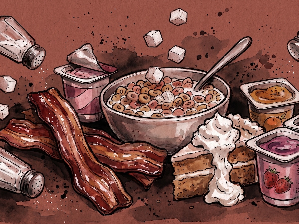 Alimentos que conviene limitar en el desayuno y opciones más saludables
