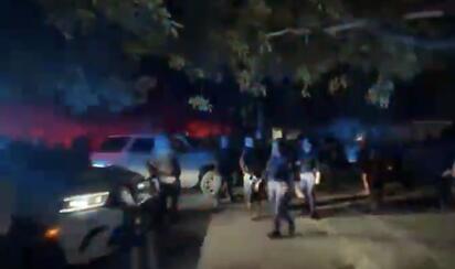 Choque múltiple y riña en Acoros deja cinco detenidos