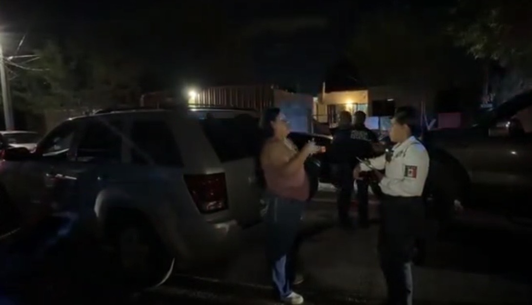 Accidente: Los hechos involucraron inicialmente a Sergio y Adrián, quienes se encontraban por el sitio.