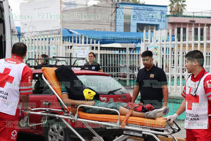Activan botón de pánico por accidente de alumno en primaria de Monclova