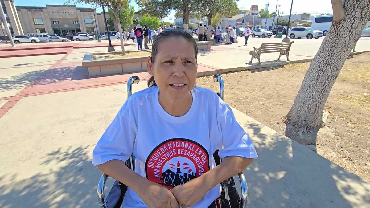 Nueve años buscando a su hijo; ahora también busca a su nieto