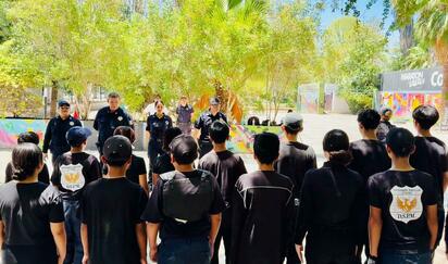 Impulsa Policía de Torreón la prevención del delito con programas para niñas, niños y jóvenes